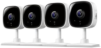 TP-Link Tapo 1080P Indoor Security Camera for Baby Monitor, Dog Camera w/Motion Detection, 2-Way Audio Siren, Night Vision, Cloud & SD Card Storage, Works w/Alexa & Google Home (Tapo C100)|B0866S3D82